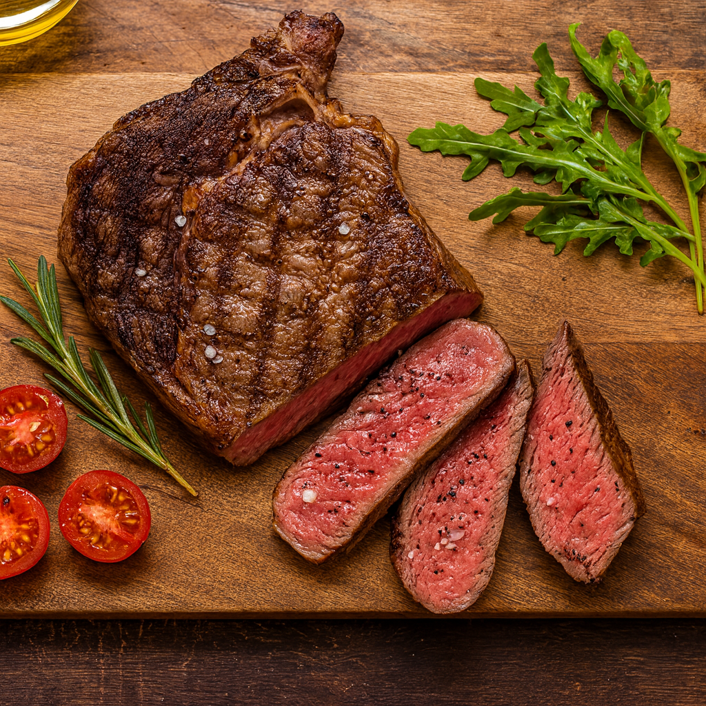 Bull Ribeye Boneless, 12–16 oz