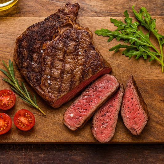 Bull Ribeye Boneless, 12–16 oz