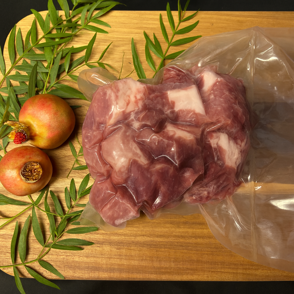 Pork Stew Meat Cubes, 1"x1", 1 lb